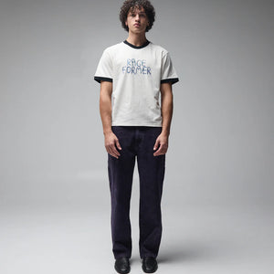 TIN RINGER SHRUNKEN T-SHIRT // BONE