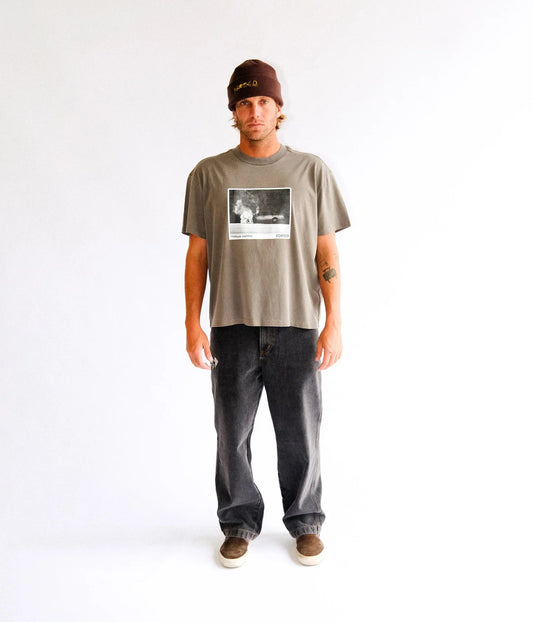 IGNITE BOXY T-SHIRT // WSHBRWN