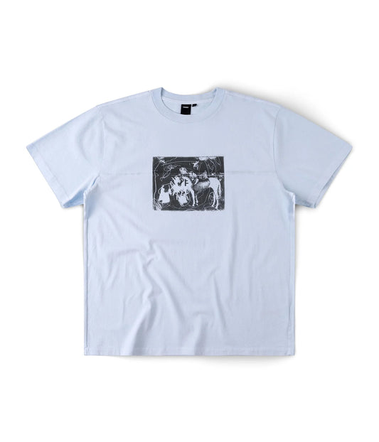 X-RAY T-SHIRT // WASHED SKY