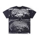 ALL OVER CRUX SCAN T-SHIRT // MERCH BLACK