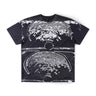 ALL OVER CRUX SCAN T-SHIRT // MERCH BLACK
