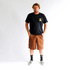 SLANT F CRUX T-SHIRT // BLACK
