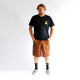 SLANT F CRUX T-SHIRT // BLACK
