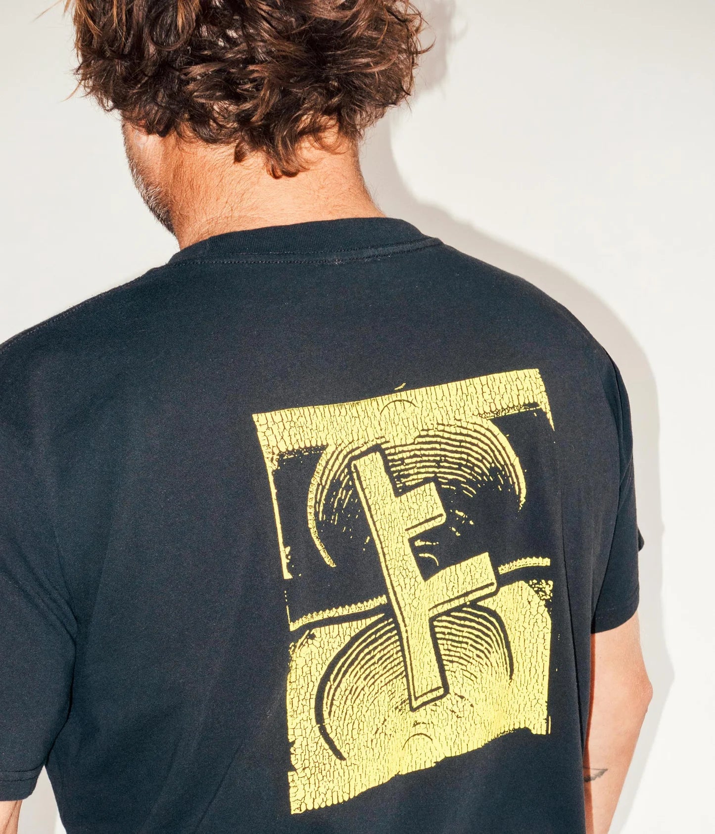 SLANT F CRUX T-SHIRT // BLACK