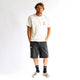 SLANT F CRUX T-SHIRT // BONE