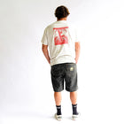 SLANT F CRUX T-SHIRT // BONE