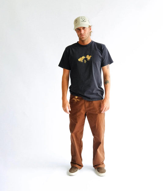 FLIGHT T-SHIRT // MERCH BLACK