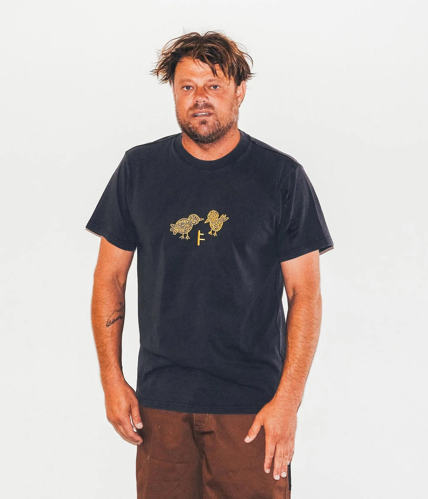FLIGHT T-SHIRT // MERCH BLACK