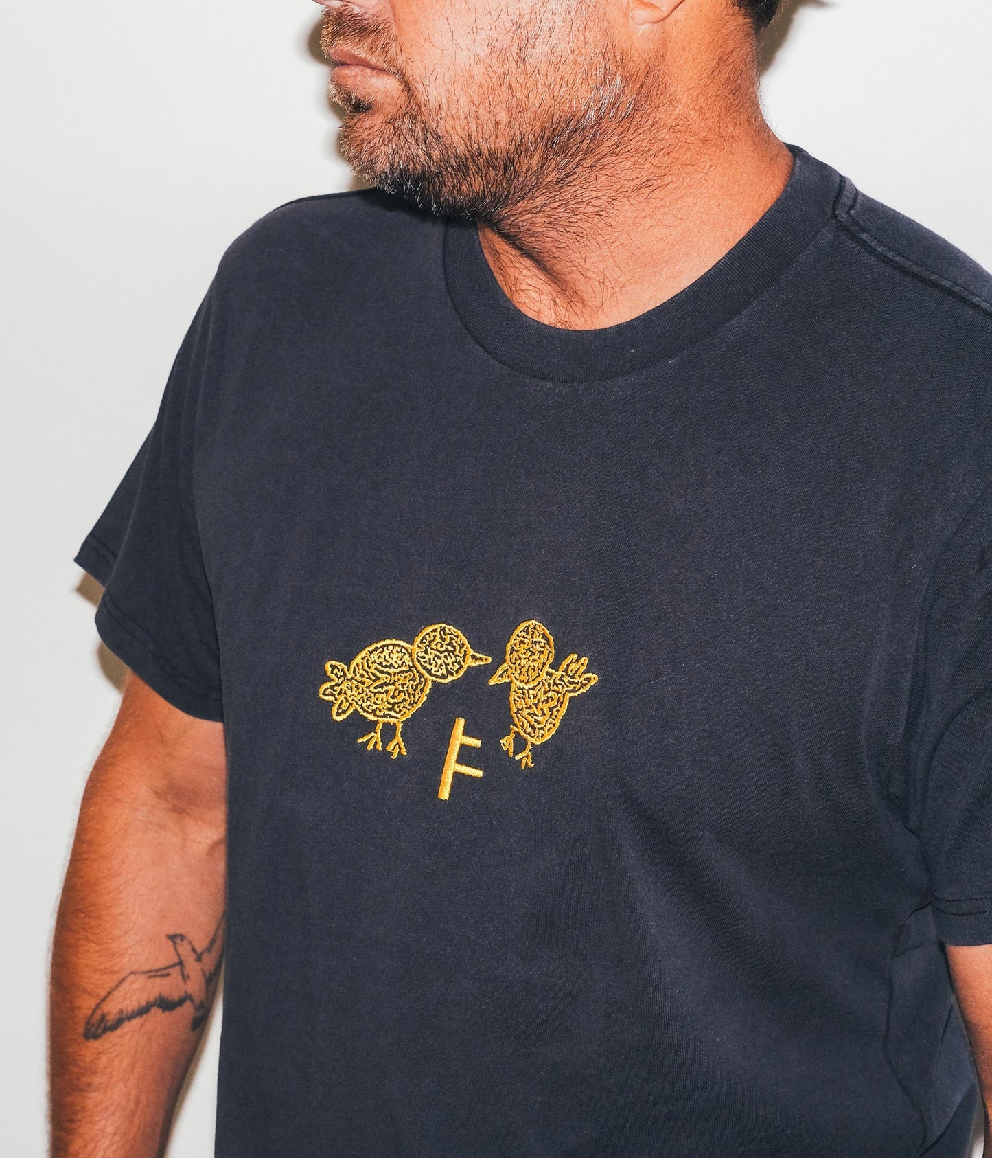 FLIGHT T-SHIRT // MERCH BLACK