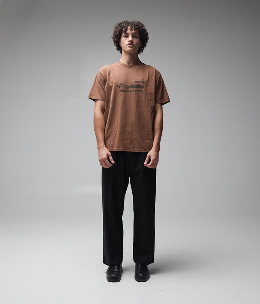 FORK IN THE ROAD T-SHIRT // WASHED BARK