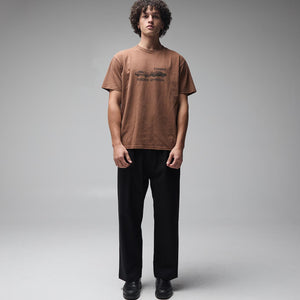 FORK IN THE ROAD T-SHIRT // WASHED BARK