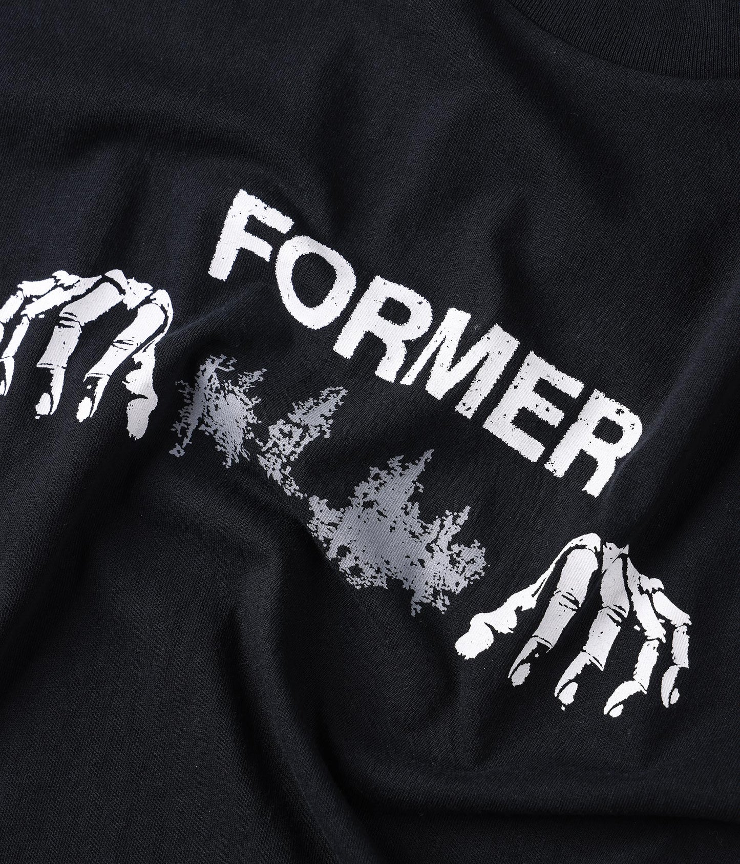 ENGINEERED LS T-SHIRT // BLACK