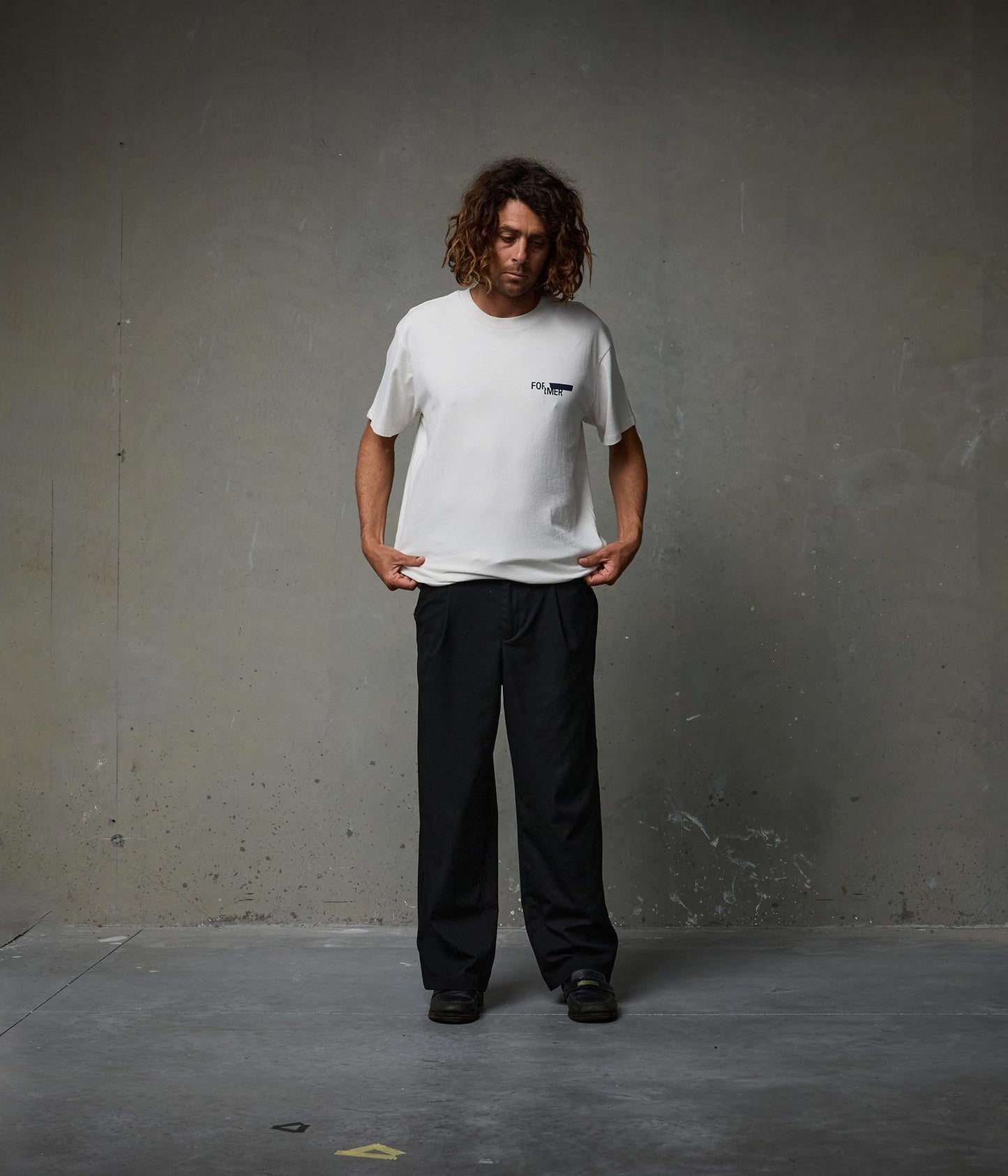 ELEVATE CRUX T-SHIRT // BONE