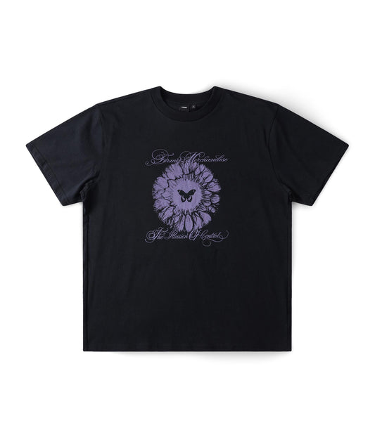 FLUTTER T-SHIRT // BLACK