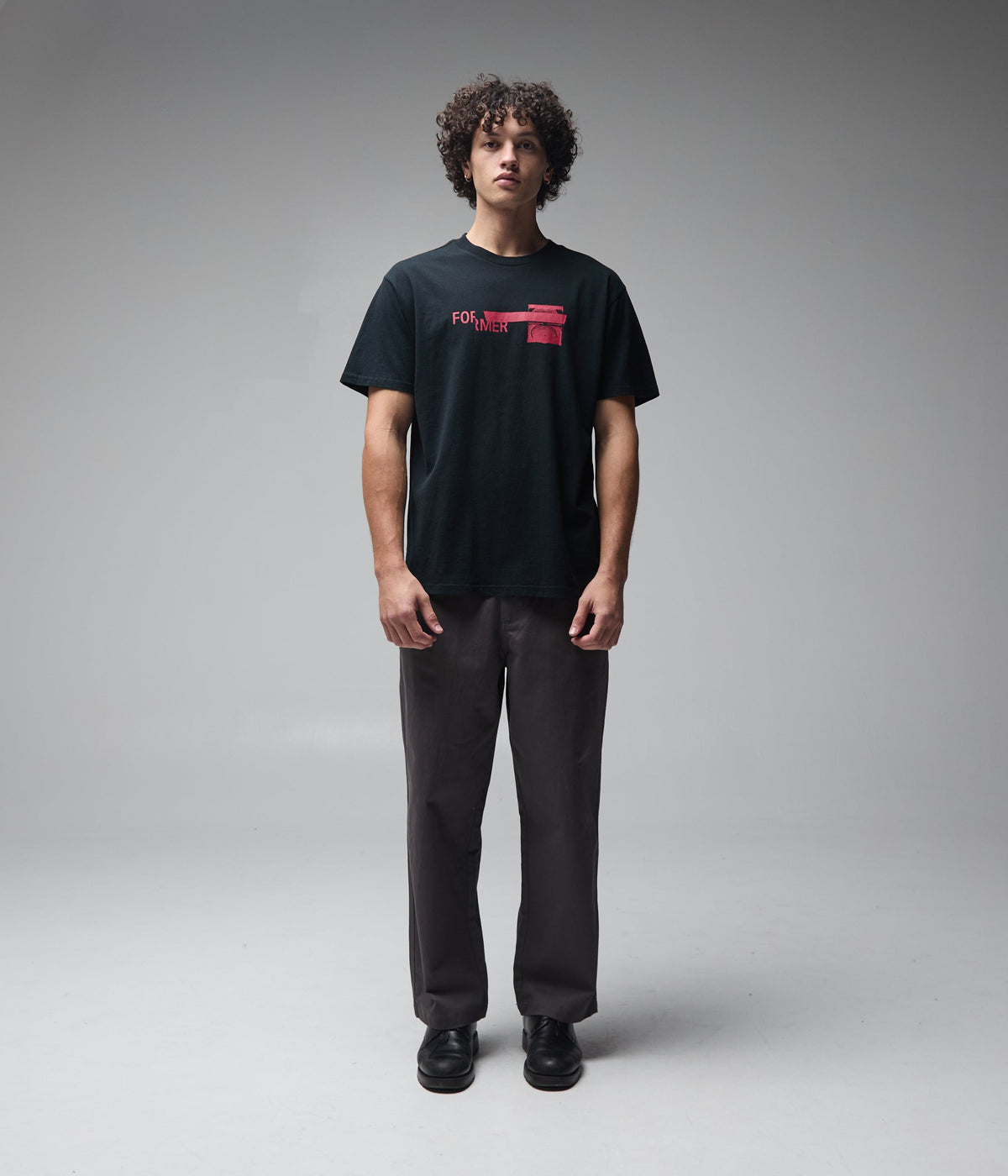 TAPE CRUX T-SHIRT // BLACK