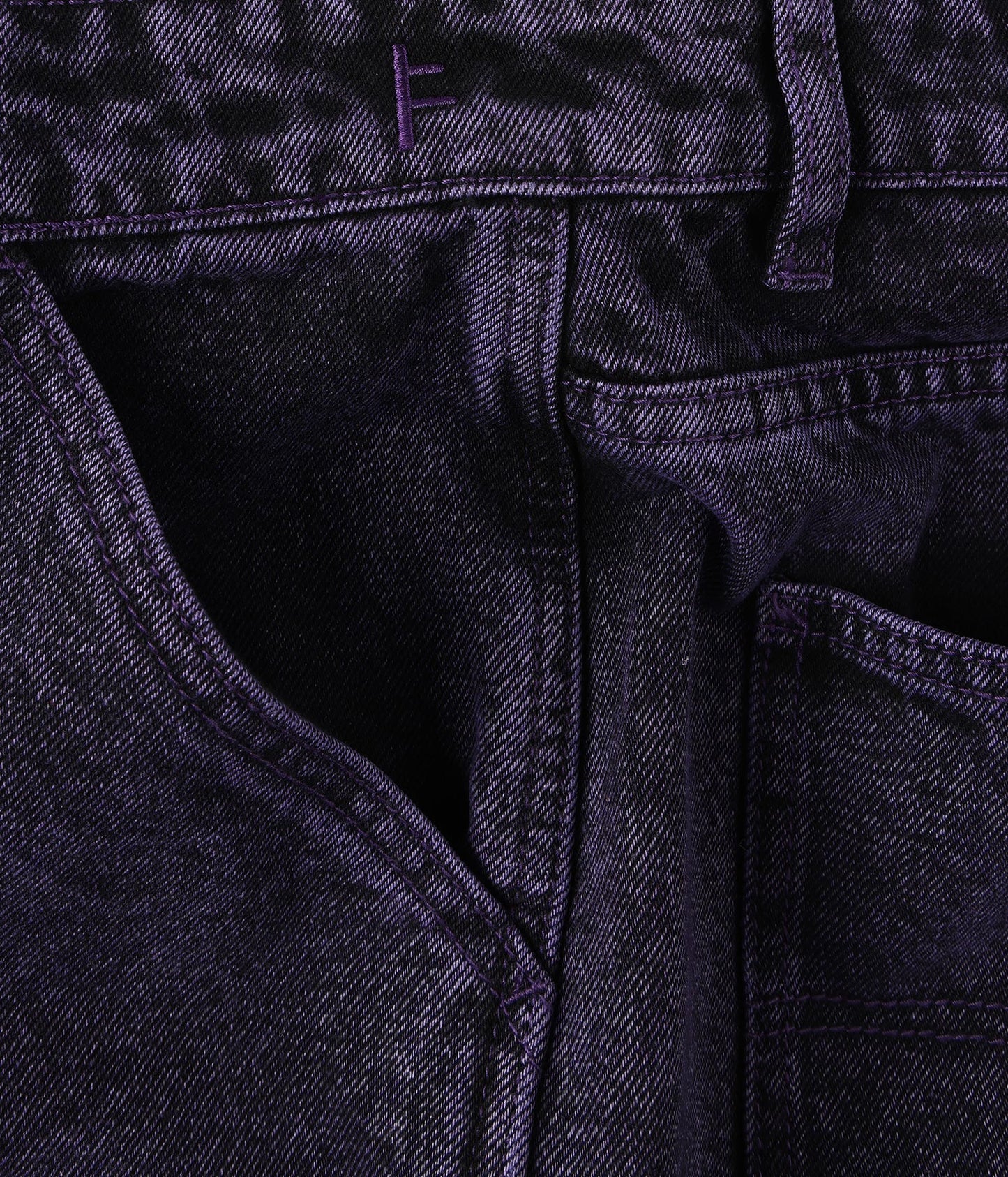 DISTEND DENIM WALKSHORT // WASHED PURPLE