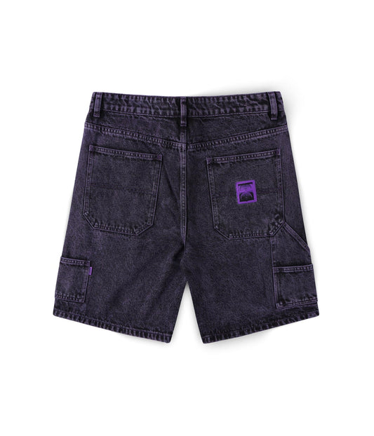 DISTEND DENIM WALKSHORT // WASHED PURPLE