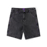 STUDDED DENIM 21" WALKHSHORT // WSHBLK