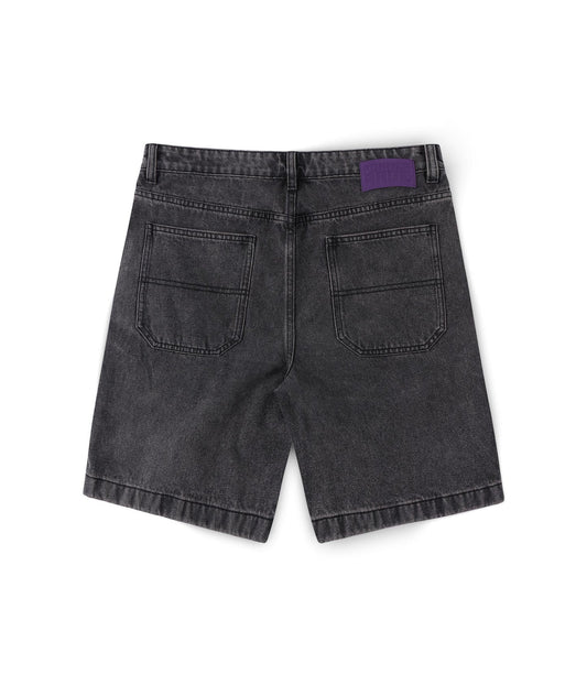 STUDDED DENIM 21" WALKHSHORT // WSHBLK