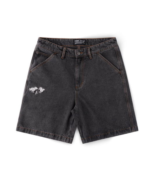 DxD REYNOLDS 21" DENIM WALKSHORT // WASHED BLACK