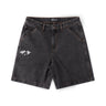 DxD REYNOLDS 21" DENIM WALKSHORT // WASHED BLACK