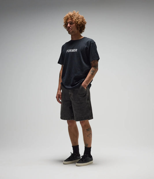 DxD REYNOLDS 21" DENIM WALKSHORT // WASHED BLACK
