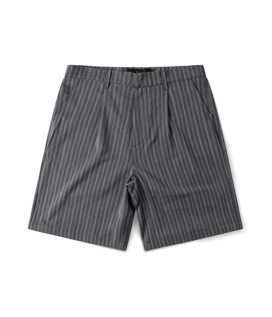 ANDERSON PINSTRIPE WALKSHORT // GREY