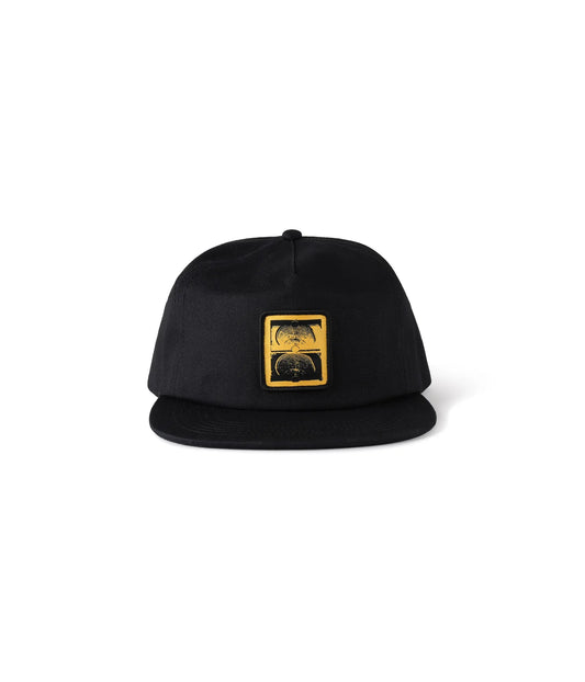 CRUX PATCH CAP // BLACK/YELLOW