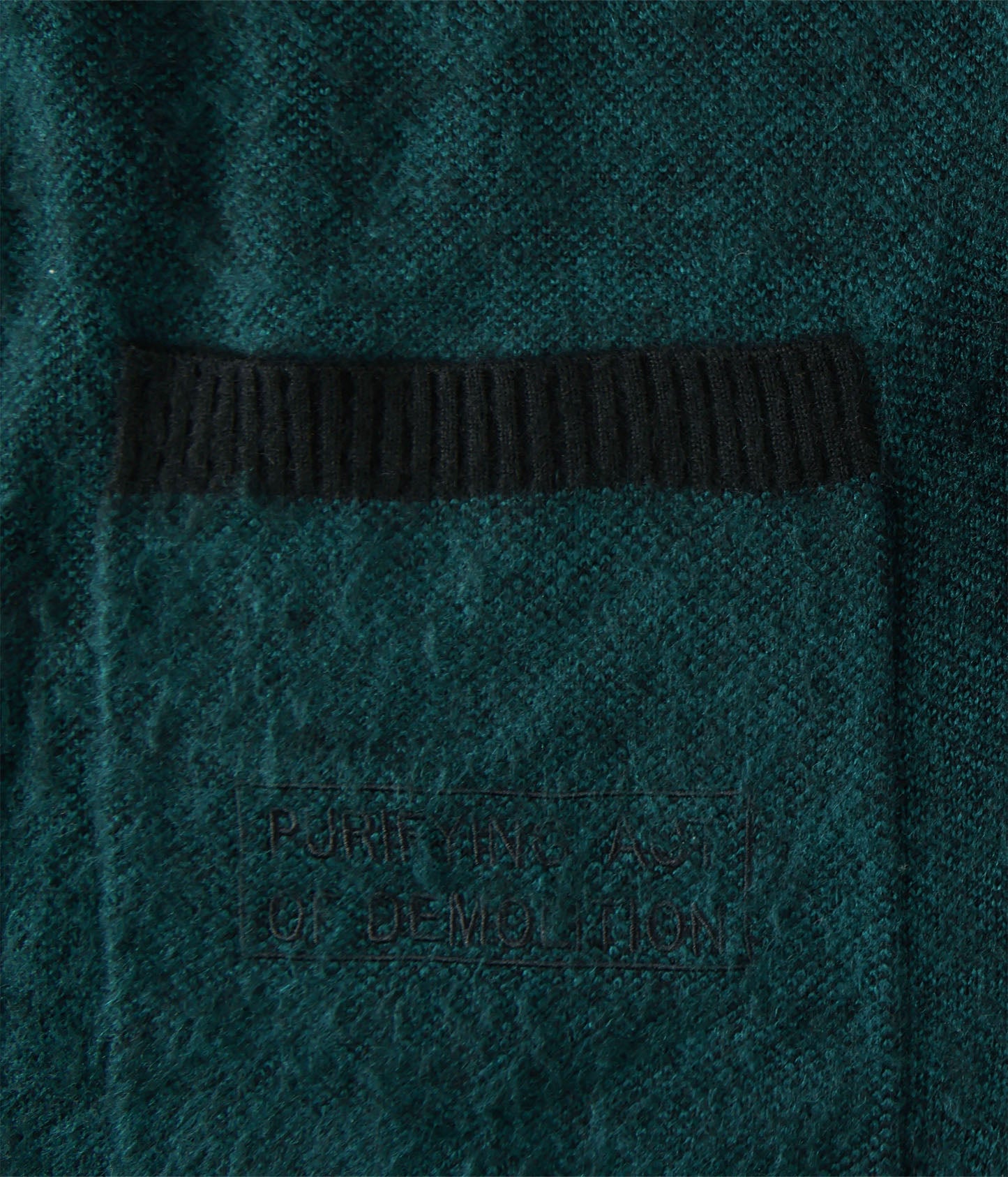 ACTION CARDIGAN // PETROL