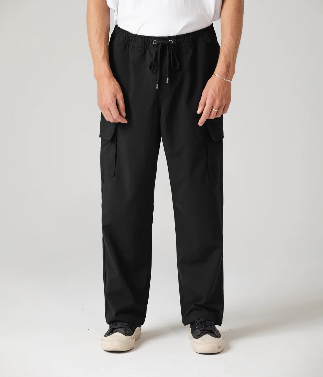 PRAYER CARGO PANT // BLACK