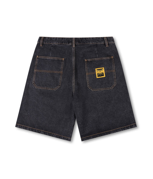 REYNOLDS 21 DENIM WALKSHORT // WASHED BLACK