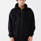 BASTET ZIP HOOD | BLACK