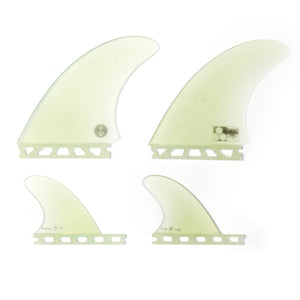 CAPTAIN FIN - CHANNEL ISLANDS x FORMER - TWAD FINS | CLEAR