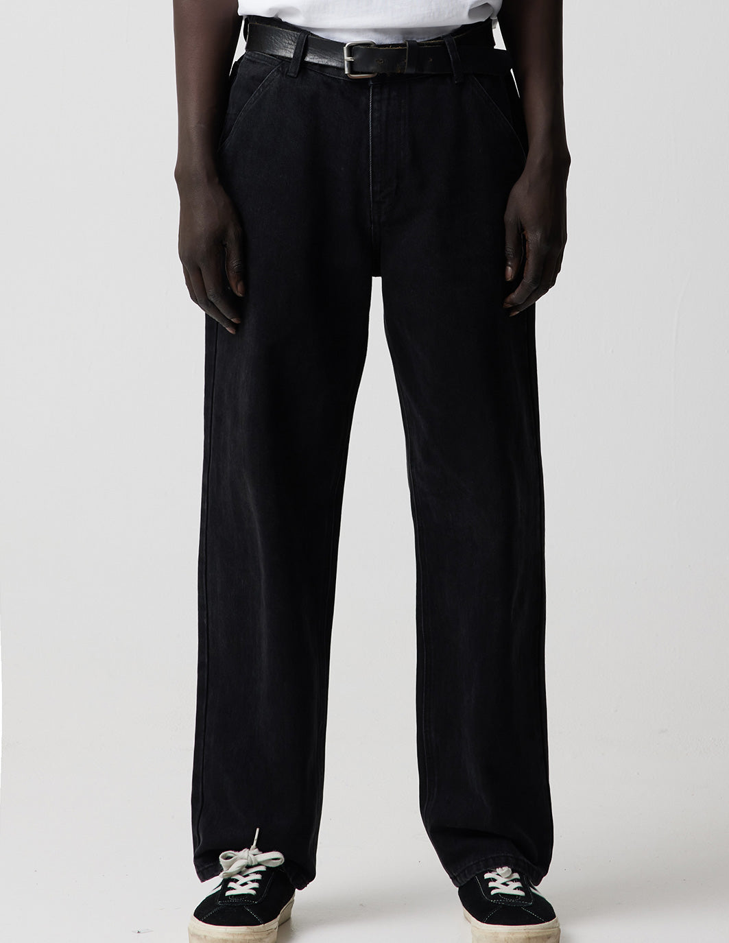 DISTEND BAGGY JEAN | BLACK STONE