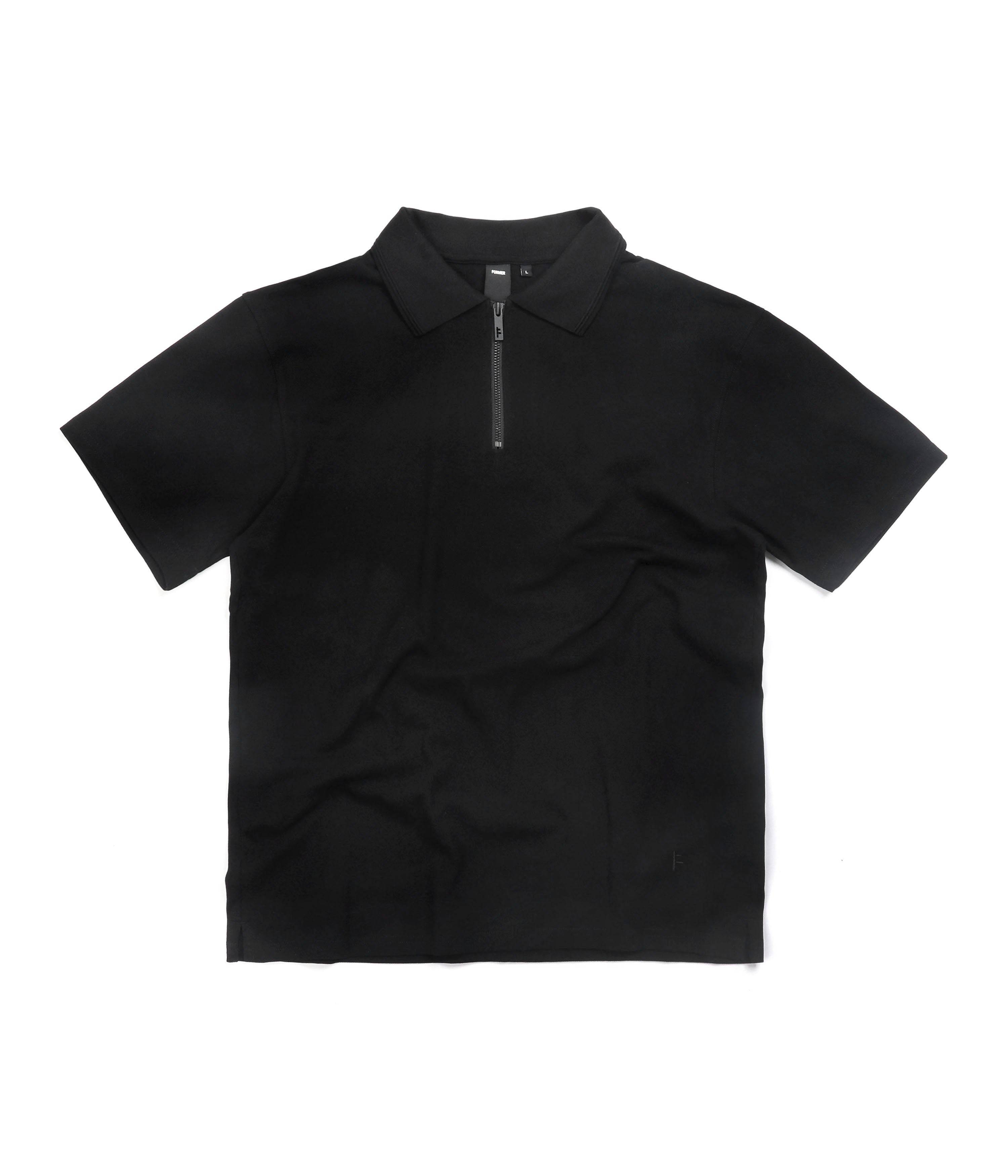 UNIFORM SS POLO // BLACK