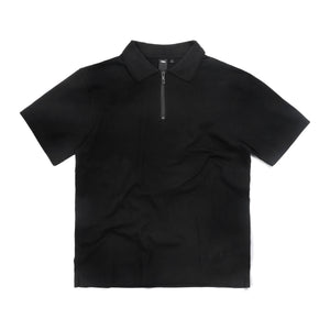 UNIFORM SS POLO // BLACK