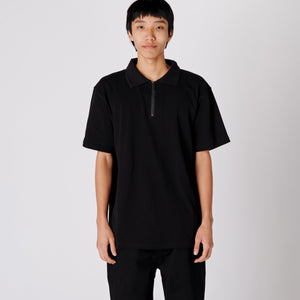 UNIFORM SS POLO // BLACK