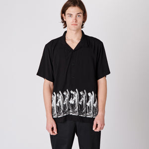 MARILYN COMPOSED SS SHIRT // BLACK
