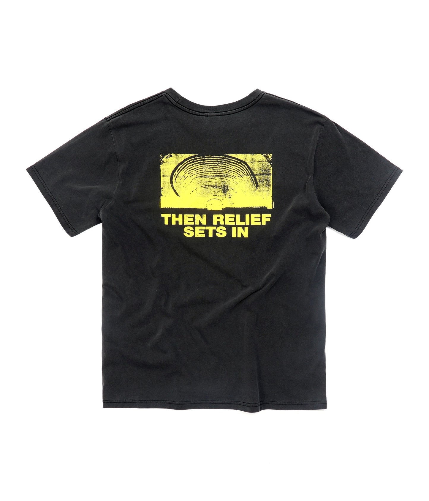 RELIEF T-SHIRT // WASHED BLACK