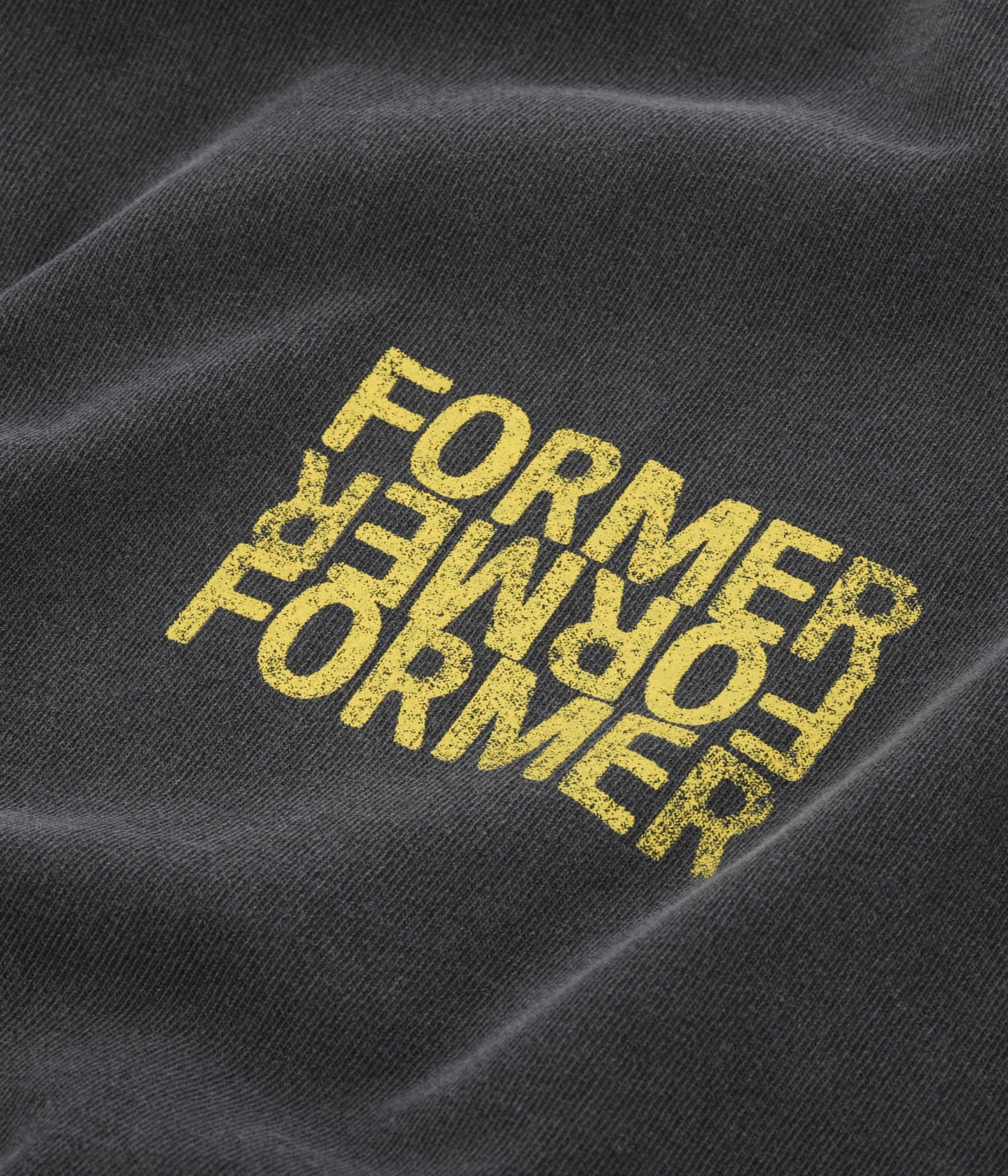 RELIEF T-SHIRT // WASHED BLACK
