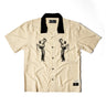 REPTILIAN SS SHIRT | CREME