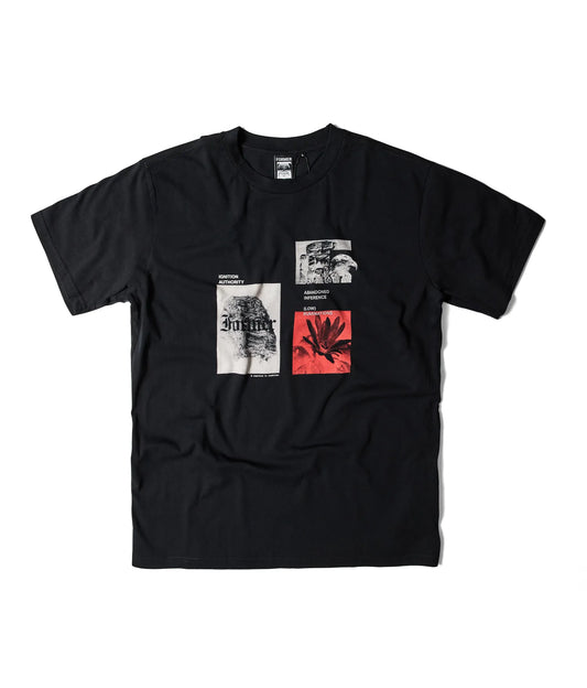 VOLATILE T-SHIRT | BLACK