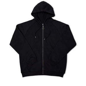 BASTET ZIP HOOD | BLACK