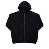 BASTET ZIP HOOD | BLACK