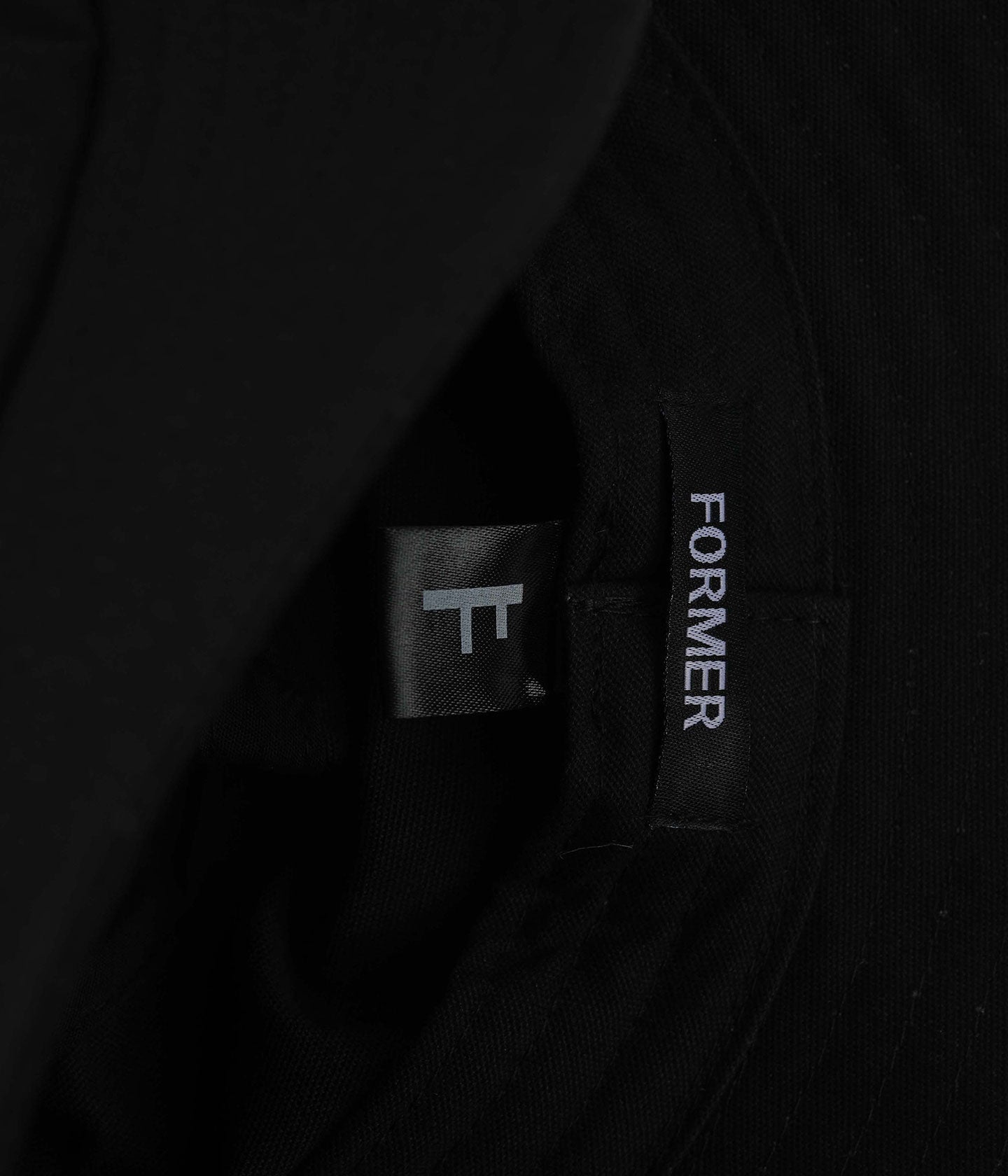 PRESS CANVAS BUCKET HAT // BLACK