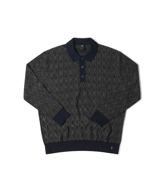EXPANSION KNIT // ARMY-NAVY