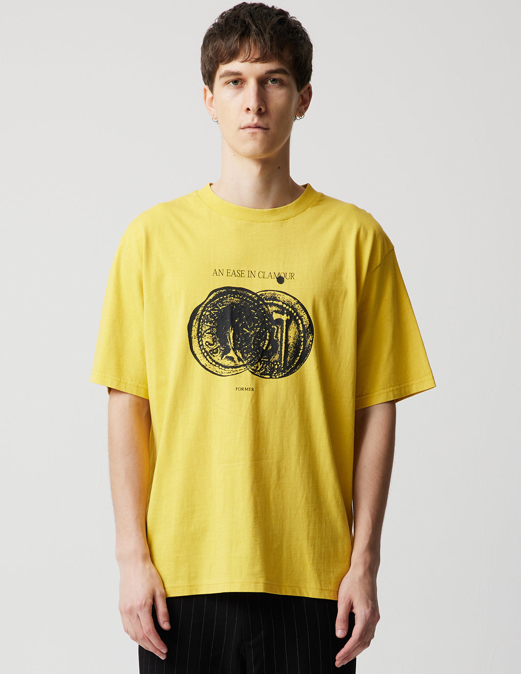 JUSTICE TEE | WASHED MUSTARD
