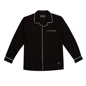 MARILYN RAYON LS SHIRT | BLACK
